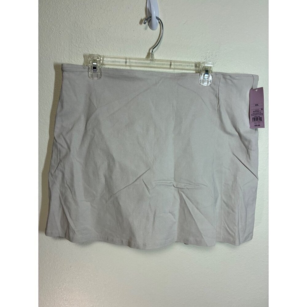 NWT Wild Fable Skorts Khaki Skirt Tennis Athletic Size XXL Beige